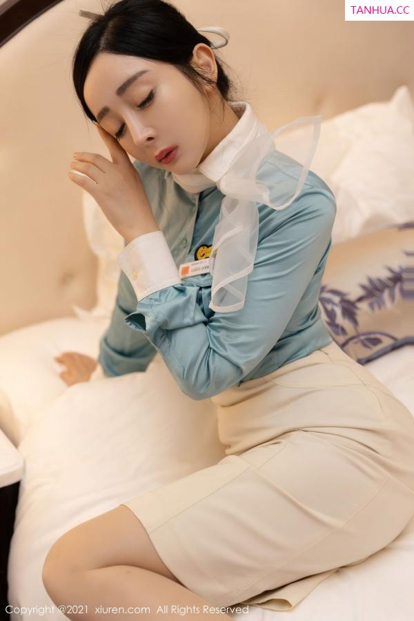 允薾  [XiuRen秀人网]高清写真图 2021.01.18 No.3014 允爾第44张图片